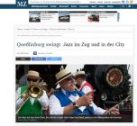 22. Juni 2016 MZ - Quedlinburg swingt - Little Johns Jazz Band gehoert zu den Hoehepunkten des Festivals